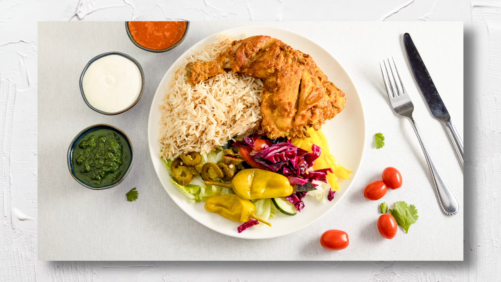 Steamed Chicken Leg Platter